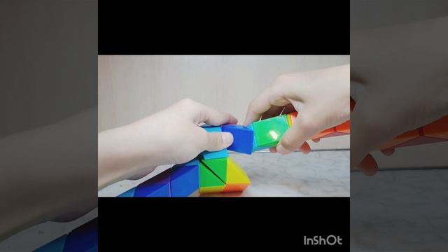 Динозавр из змейки рубика/Dinosaur from rubik/ смотреть онлайн