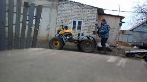 Снегоход DINGO на колеса