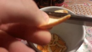 Делаем ароматизатор из мандарина