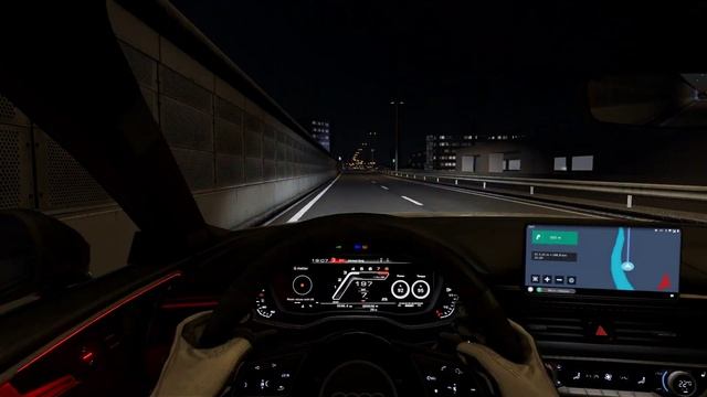 Audi RS5 Coupe 2020 | Night Drive | Assetto Corsa Gameplay | Logitech G920 Steering Wheel смотреть онлайн