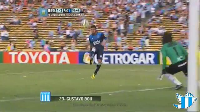 Todos los goles de Gustavo Bou en el Torneo Transición 2014 HD смотреть онлайн