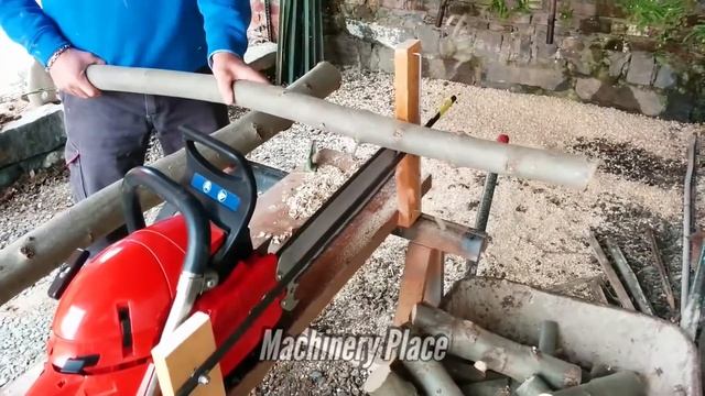 Amazing Homemade Splitter Firewood Machines ! Dangerous Fast Skills Firewood Processor смотреть онлайн