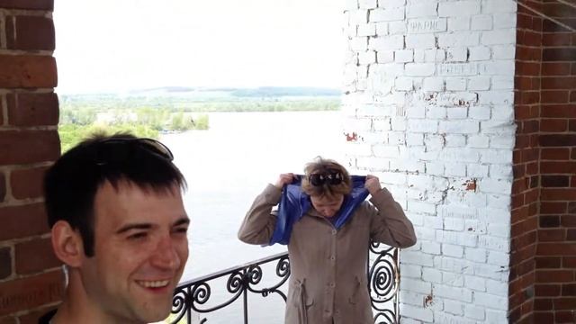 Николо-Березовка. Вид с колокольни Никольского храма. смотреть онлайн