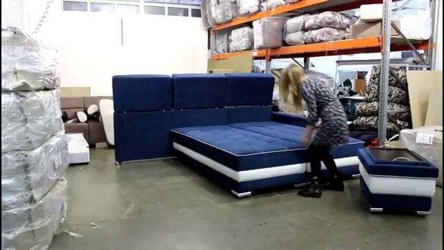 как выбрать диван - раскладываем поворотный диван трансформер оскар п Unusual sofa transformer смотреть онлайн