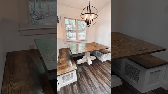 Custom Breakfast Nook Before and After смотреть онлайн