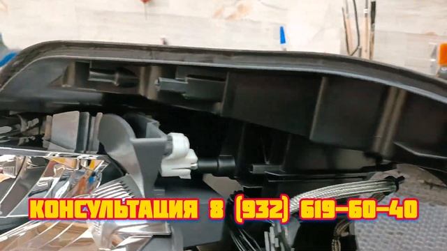 Mercedes w166 процесс модернизации фар от Ledstudio. смотреть онлайн