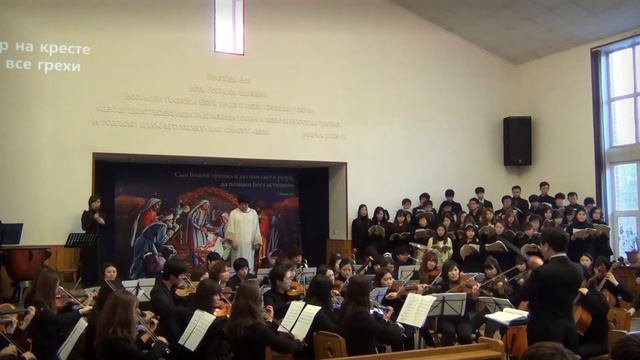 Оркестр "GRACE" (ю. Корея) - мюзикл Иисус 2014 смотреть онлайн