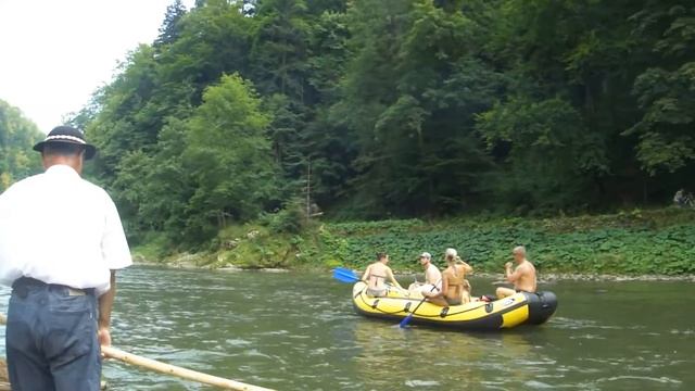 Pieniny National Park. Dunajec rafting смотреть онлайн