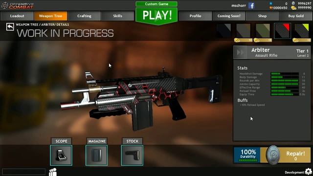 Offensive Combat - Open Beta 2.0 - The New Weapon System смотреть онлайн