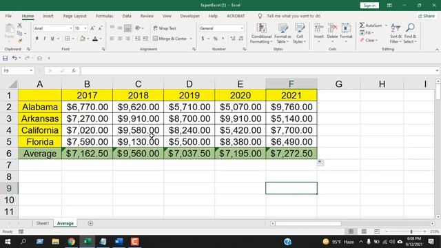 How To Calculate An Average In Excel смотреть онлайн