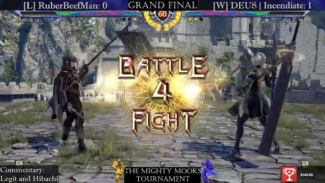 Incendiate (2b) VS RuberBeefMan (Hilde) | Soul calibur VI смотреть онлайн