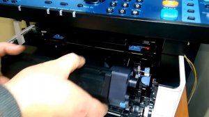 Замена картриджа tk-1170 в МФУ Kyocera M2040DN