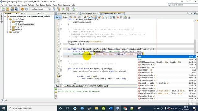 Contoh Membuka JDialog melalui JFrame Form pada Java - Part 2 Finish смотреть онлайн