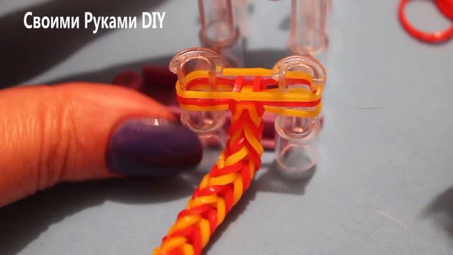 How to Make Rainbow Loom Bands Bracelet/ Как Сделать Браслет Из Резинок Rainbow Loom Bands смотреть онлайн