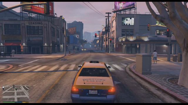 Book A Cab/Taxi In Gta 5 смотреть онлайн