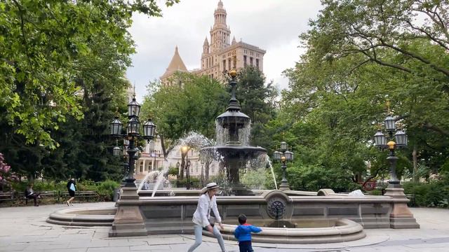 [4K]🇺🇸Walking NYC: Lower Manhattan, Civic Center & City Hall 🏛 , The Beekman Hotel 🏩🍝🍰/June 12, 202 смотреть онлайн