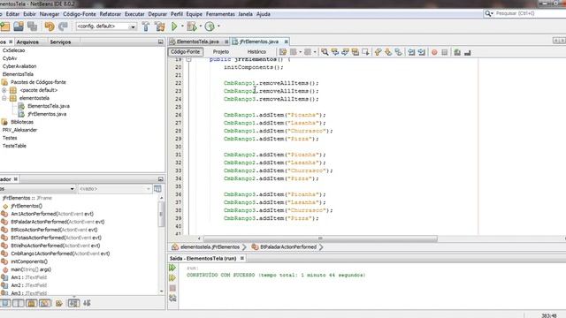 Controles swing Java 04 Utilizando Caixa de Combinação смотреть онлайн