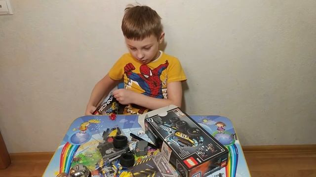 Распаковка lego technic 42058 мотоцикл для трюков смотреть онлайн