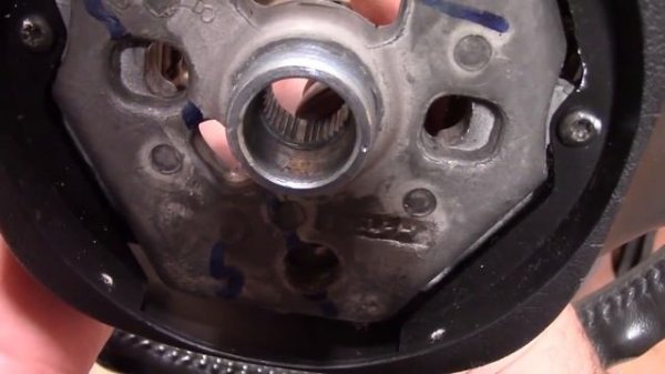 Trailblazer steering wheel removal and installation