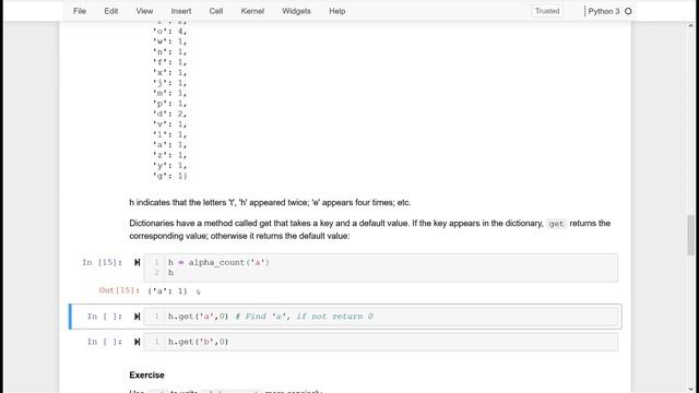 Think Python Ch 11 смотреть онлайн