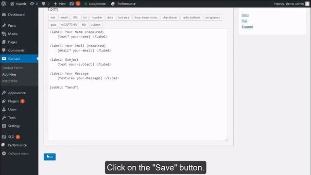WordPress Plugins - Contact Form 7 смотреть онлайн