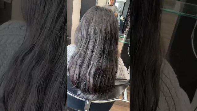 Before and after ✨ balayage hair painting ? chocolate ganache brunette #sogorgeous смотреть онлайн