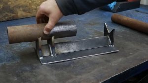 Такие ТИСКИ я ещё не делал! МОЩНЫЙ зажим для труб!