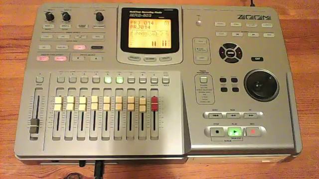 Zoom MRS-802 Multi Track Recorder Song - Cool Vibes смотреть онлайн