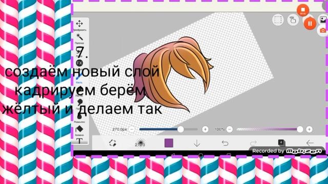 Туториал по волосам/gacha life/перезалив смотреть онлайн