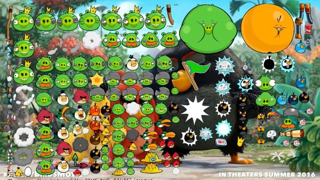 Спрайты Angry Birds - Теории и факты Angry Birds смотреть онлайн