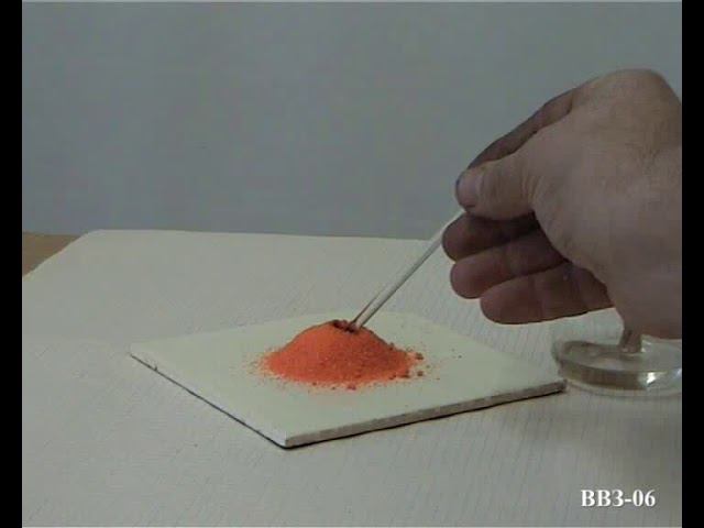 Вулканчик (разложение (NH4)2Cr2O7 смотреть онлайн