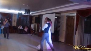 Первый  свадебный танец молодоженов!