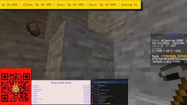 minecraft Live now Stream Indonesia mencoba SURVIVE 100 HARI di minecraft hardcore custom room #316 смотреть онлайн
