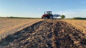 Стерневий культиватор Lemken smaragd 9 випробування по стерні пшениці МТЗ 1523