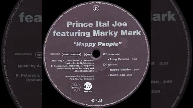 Prince Ital Joe Feat. Marky Mark - Happy People (Long Version) смотреть онлайн