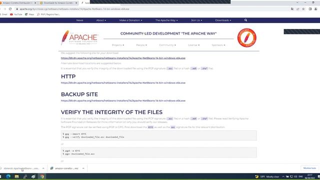 Instalación Amazon Correto OpenJDK 11 + Apache Netbeans 14 en windows 10 смотреть онлайн