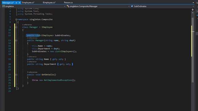 14 نمط التصميم المركب Composite design pattern in C# lang смотреть онлайн