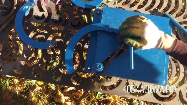 Станок улитка для холодной ковки смотреть онлайн