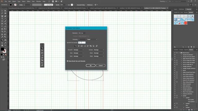 Working with symbols in Adobe Illustrator CC. Letter C logo design смотреть онлайн