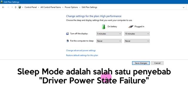 Cara Mengatasi Error "Driver Power State Failure" di Windows 7 8 dan 10 || Blue Screen Error смотреть онлайн