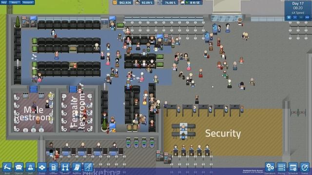 SimAirport прохождение | Принимаем больше 10 рейсов #4 смотреть онлайн