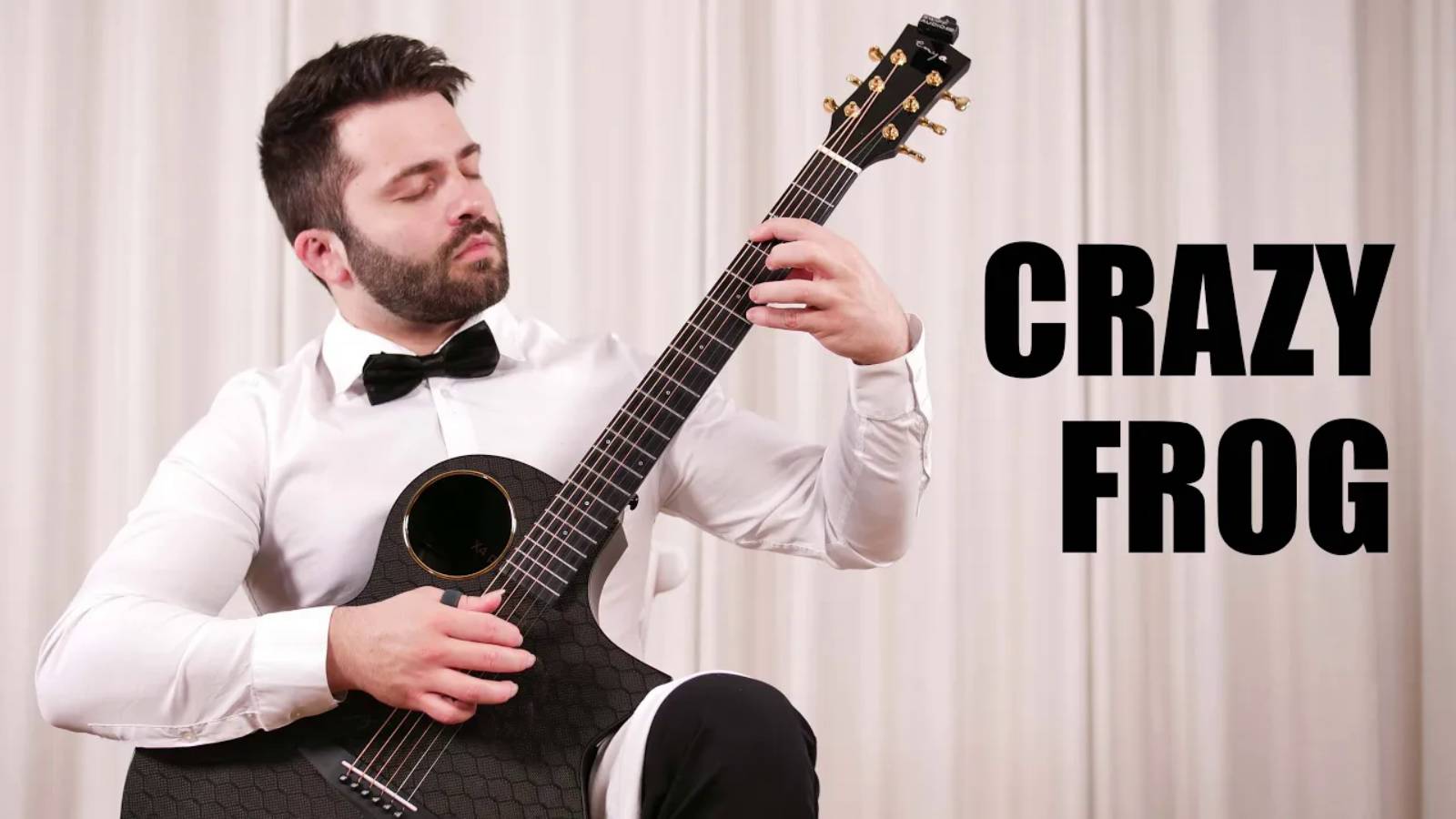 Classical Guitarist Discovers CRAZY FROG (Axel F, Popcorn, Blue) - Luca Stricagnoli