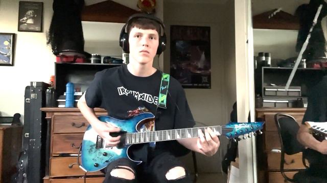 Def Leppard - Pour some sugar on me - Electric guitar cover by Baxter Dunn смотреть онлайн