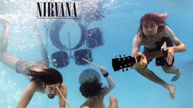 Nirvana Breed guitar backing track with Vocals смотреть онлайн