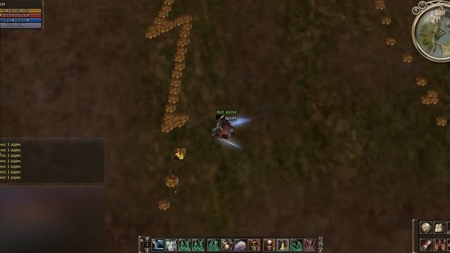 Рисование аденой в Lineage 2 - Контурный рисунок смотреть онлайн