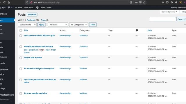 Ajax Filter for WordPress categories смотреть онлайн