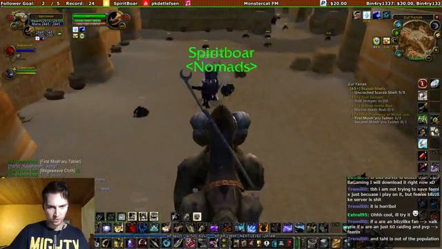 Vanilla WoW [Valkyrie] | Hunter leveling #10 | 50 - 51 | Part 2 смотреть онлайн