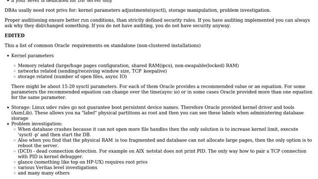 DevOps & SysAdmins: Does my Oracle DBA need root access? (8 Solutions!!) смотреть онлайн