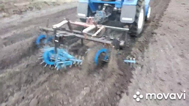 СКАУТ Т-18, предварительные испытания, роторных ежей, без регулировки. смотреть онлайн