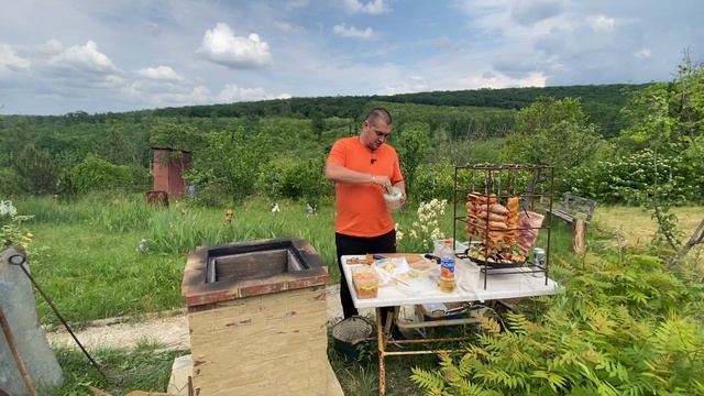 Тандыр из красного кирпича. Как приготовить сочное куриное филе, секрет раскрыт. смотреть онлайн